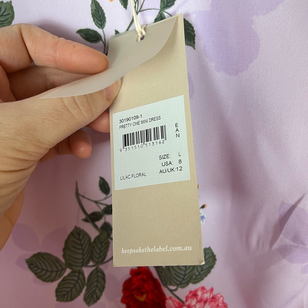 [NEW] Keepsake the Label Pretty One Lilac Ruffle Dress - Picture 5 of 14